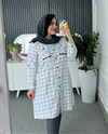 مانتو چهارخونه کد 394
